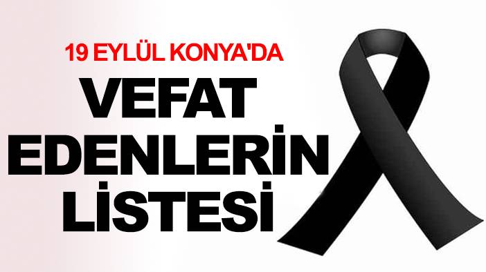 Konya'da bugün yaşanan gelişmeler (19 Eylül 2025) 16